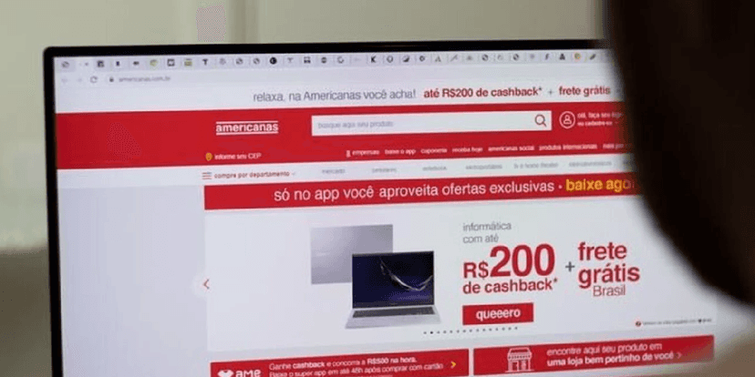 Site das Lojas Americanas (Foto: Reprodução/ Internet) Site das Lojas Americanas (Foto: Reprodução/ Internet)