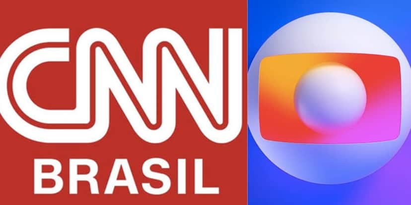 Logo CNN e Globo (Fotos: Reproduções / Internet / Montagem) Logo CNN e Globo (Fotos: Reproduções / Internet / Montagem)