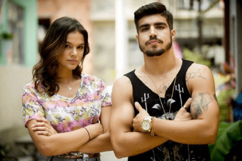 Caio Castro ao lado de Bruna Marquezine em novela na Globo (Foto: Reprodução/ Internet) Caio Castro ao lado de Bruna Marquezine em novela na Globo (Foto: Reprodução/ Internet)