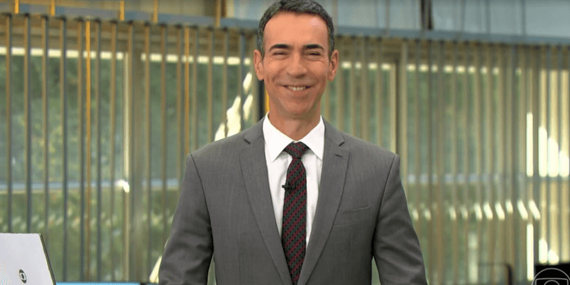 César Tralli sob comando do 'Jornal Hoje' (Foto: Reprodução/ Internet) César Tralli sob comando do 'Jornal Hoje' (Foto: Reprodução/ Internet)