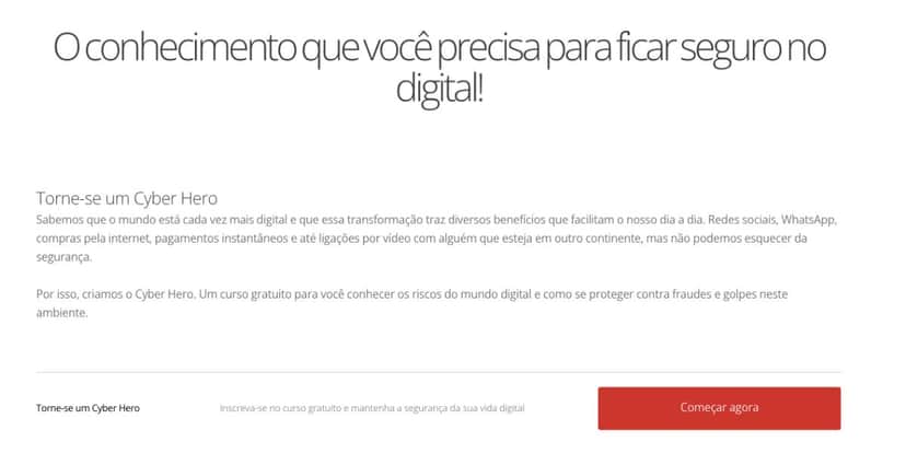 Comunicado Santander (Foto: Reprodução / Site oficial) Comunicado Santander (Foto: Reprodução / Site oficial)
