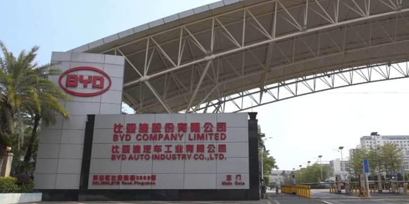 Empresa BYD (Foto: Reprodução / Internet) Empresa BYD (Foto: Reprodução / Internet)