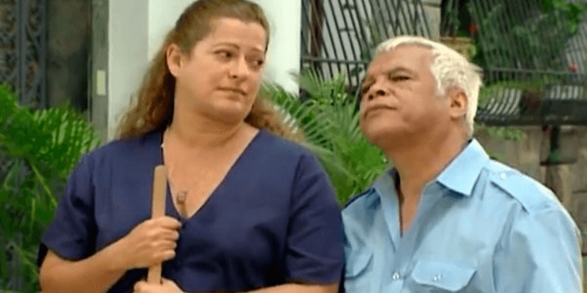 Lucy Mafra em novela da Globo (Foto: Reprodução/ Internet)