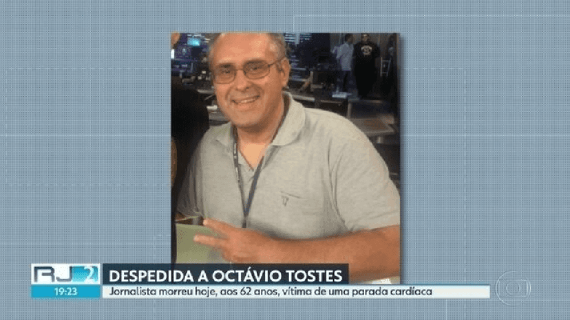 Octavio Tostes virou notícia na Globo (Foto: Reprodução/ Internet)