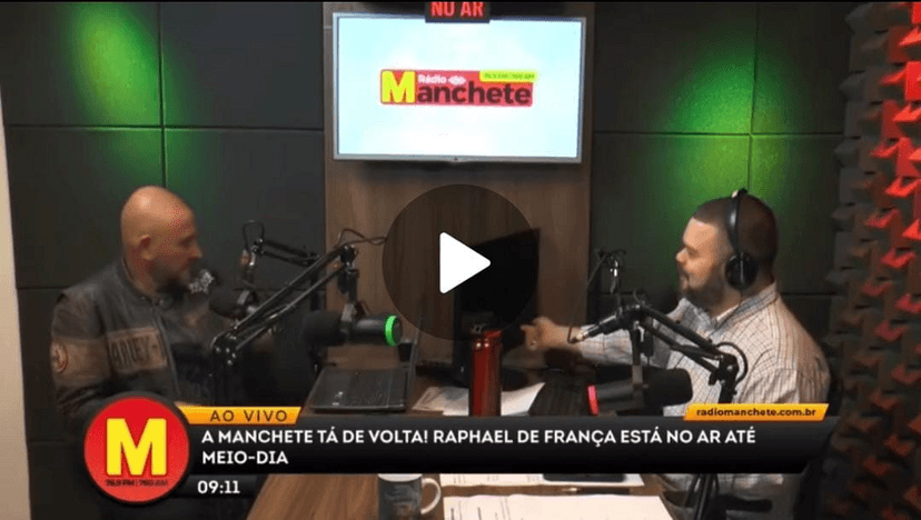 Rádio Manchete ao vivo nesta segunda-feira (03) - Foto: Reprodução/ Internet Rádio Manchete ao vivo nesta segunda-feira (03) - Foto: Reprodução/ Internet