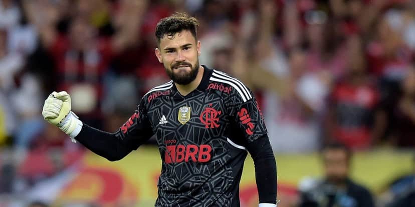 Matheus Cunha goleiro titular do Flamengo - Foto: Reprodução Matheus Cunha goleiro titular do Flamengo - Foto: Reprodução
