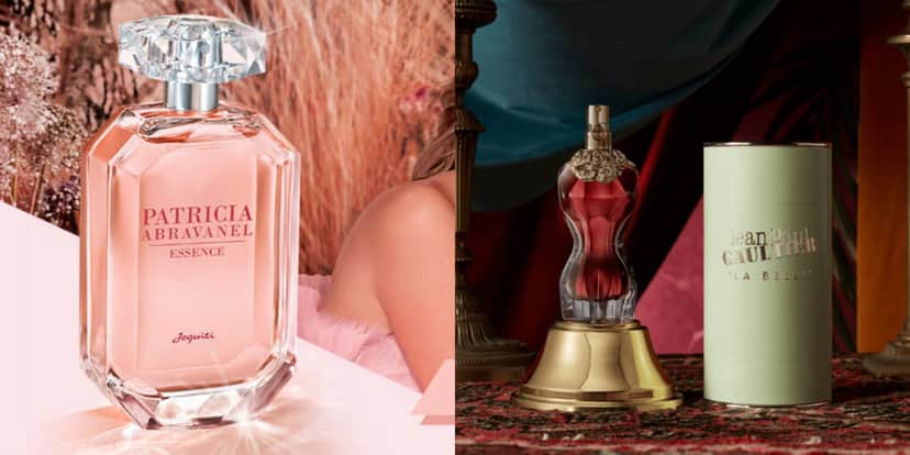 Perfume Patrícia Abravanel Essense da Jequiti lembra fragrância famosa (Foto: Reprodução) Perfume Patrícia Abravanel Essense da Jequiti lembra fragrância famosa (Foto: Reprodução)