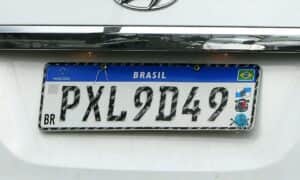 Placa Mercosul - Foto Internet Placa Mercosul - Foto Internet