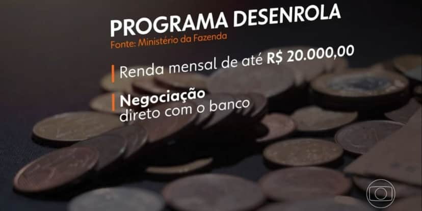 Programa Desenrola (Foto: Reprodução / Bom Dia Brasil da Globo) Programa Desenrola (Foto: Reprodução / Bom Dia Brasil da Globo)