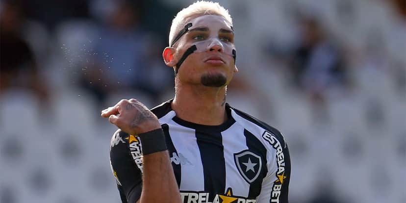 Rafael Navarro jogando pelo Botafogo - (Vitor_Silva / Botafogo) Rafael Navarro jogando pelo Botafogo - (Vitor_Silva / Botafogo)