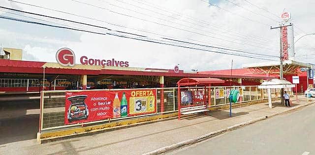 Rede de supermercados Gonçalves - Reprodução Internet Rede de supermercados Gonçalves - Reprodução Internet
