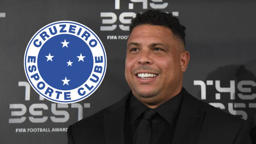 Ronaldo no Cruzeiro - Foto Internet Ronaldo no Cruzeiro - Foto Internet