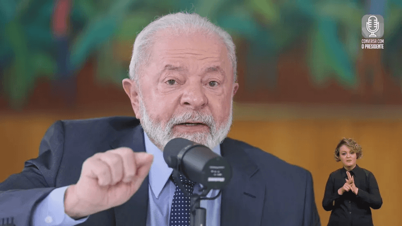 Presidente do Brasil, Luís Inácio Lula da Silva (Foto: Reprodução/ Internet) Presidente do Brasil, Luís Inácio Lula da Silva (Foto: Reprodução/ Internet)