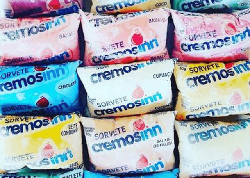 Sorvetes da marca Cremosinho (Foto: Reprodução/ Internet) Sorvetes da marca Cremosinho (Foto: Reprodução/ Internet)