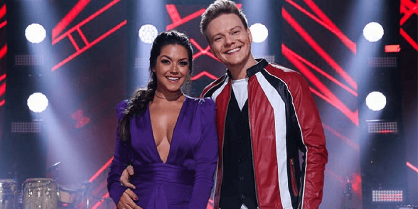 Thais Fersoza e Michel Teló no 'The Voice' (Foto: Reprodução/ Internet) Thais Fersoza e Michel Teló no 'The Voice' (Foto: Reprodução/ Internet)