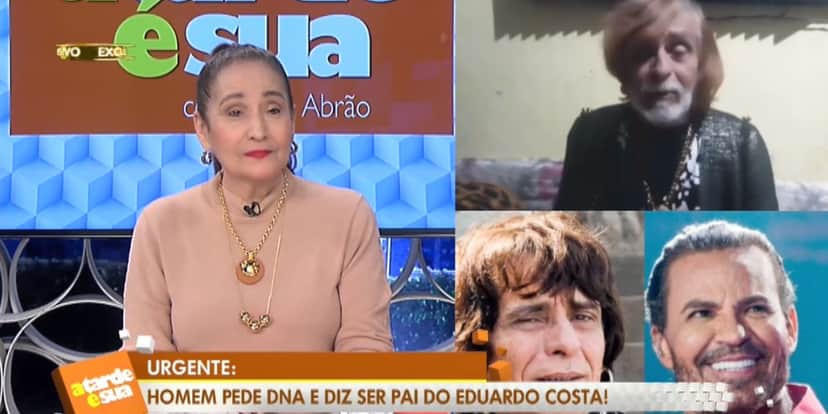 A Tarde É Sua deu espaço para o cantor que garante ser pai do sertanejo (Reprodução: RedeTV!) A Tarde É Sua deu espaço para o cantor que garante ser pai do sertanejo (Reprodução: RedeTV!)