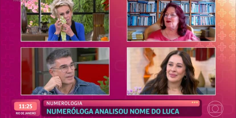 Ana Maria se emocionou no "Mais Você" (Foto: Reprodução/TV Globo) Ana Maria se emocionou no "Mais Você" (Foto: Reprodução/TV Globo)
