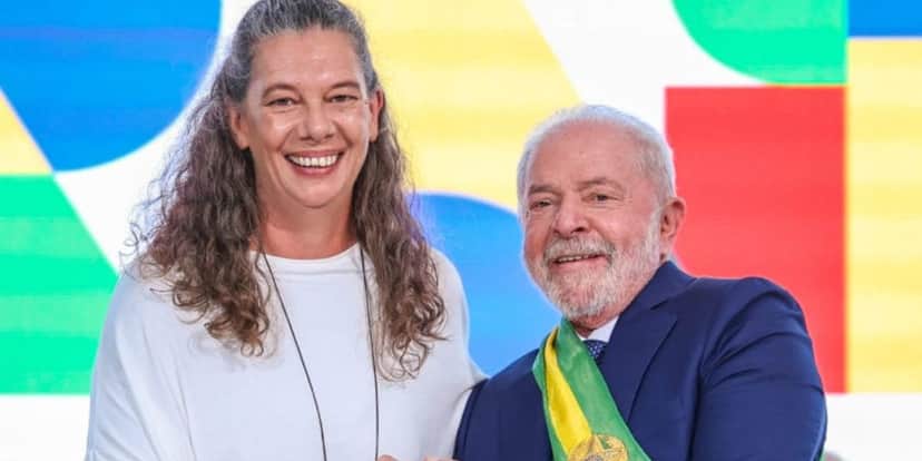 Ana Moser, Ministra do Esporte, desejava o ponto facultativo para todos os brasileiros (Reprodução: Internet)