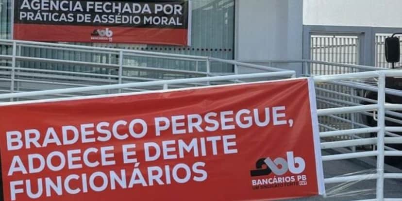 Bradesco de João Pessoa denunciado por assédio moral (Reprodução: Internet) Bradesco de João Pessoa denunciado por assédio moral (Reprodução: Internet)