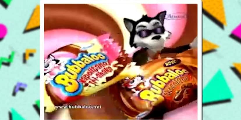 Bubbaloo napolitano e de chocolate (Foto: Reprodução/YouTube/Canal 90) Bubbaloo napolitano e de chocolate (Foto: Reprodução/YouTube/Canal 90)