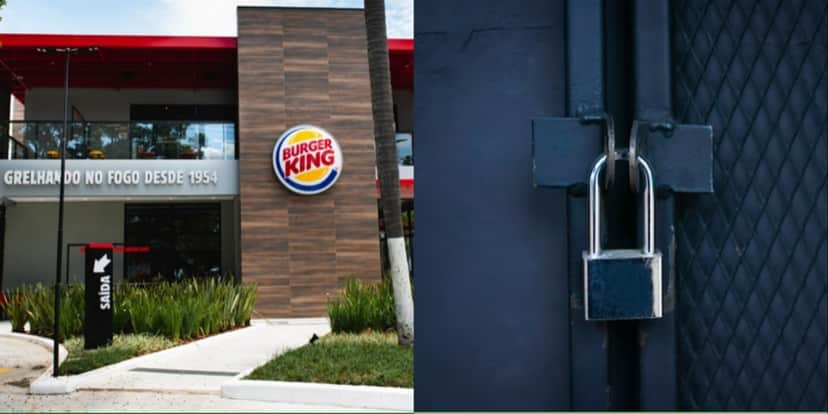 Burger King fechou lojas no Brasil (Foto: Reprodução/Renan Lima/Freepik) Burger King fechou lojas no Brasil (Foto: Reprodução/Renan Lima/Freepik)