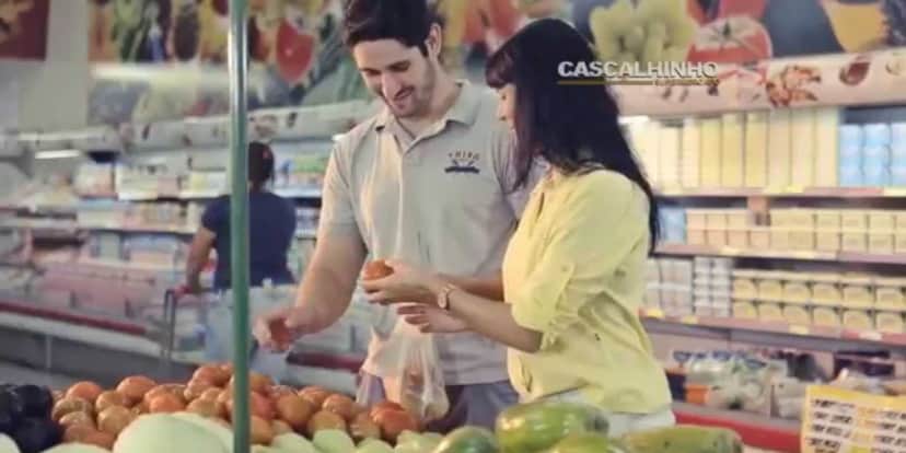 Propaganda do Cascalhinho (Foto: Reprodução/YouTube) Propaganda do Cascalhinho (Foto: Reprodução/YouTube)