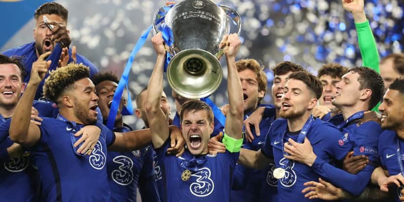 Chelsea foi campeão da Champions League em 2021 (Reprodução: Internet) Chelsea foi campeão da Champions League em 2021 (Reprodução: Internet)