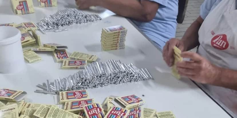 Chocolápis também faziam muito sucesso entre suas vendas (Reprodução: Internet)