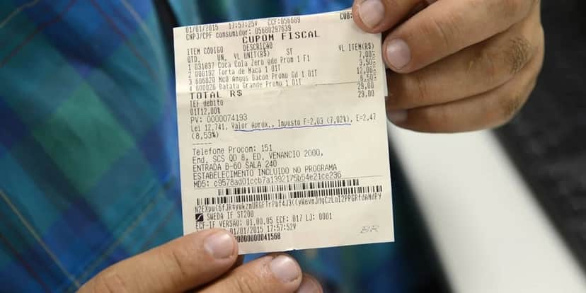 CPF Nota Fiscal CPF Nota Fiscal
