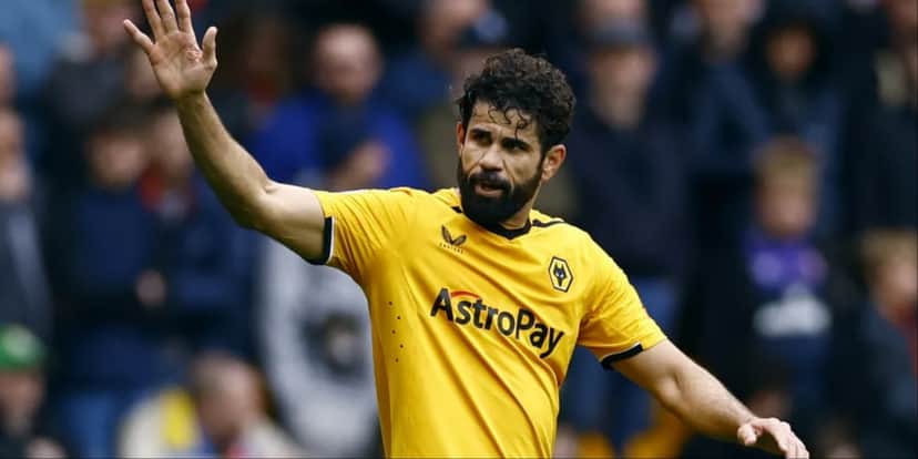 Diego Costa jogou a última temporada europeia no Wolverhampton: Foto/REUTERS Diego Costa jogou a última temporada europeia no Wolverhampton: Foto/REUTERS