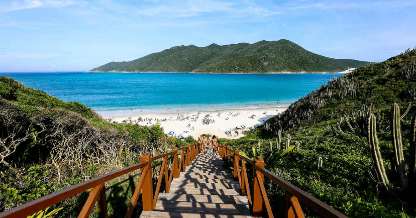 Arraial do Cabe, destino de Melissa e a amiga (Foto: Reprodução/ Internet) Arraial do Cabe, destino de Melissa e a amiga (Foto: Reprodução/ Internet)