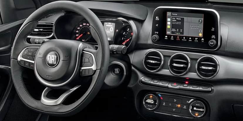 Interior do Argo (Foto: Divulgação/Fiat) Interior do Argo (Foto: Divulgação/Fiat)