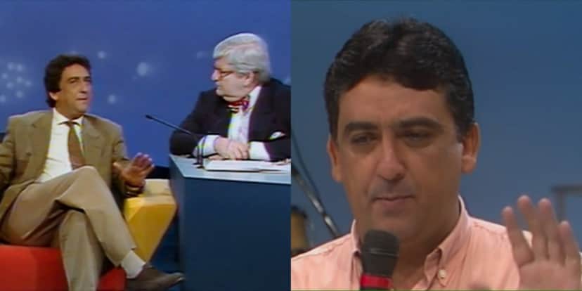 Galvão Bueno no programa de Jô Soares, no SBT, e no "Domingão do Faustão" (Foto: Reprodução/Globoplay) Galvão Bueno no programa de Jô Soares, no SBT, e no "Domingão do Faustão" (Foto: Reprodução/Globoplay)