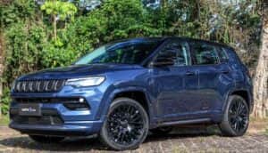 Jeep Compass híbrido (Foto: Reprodução / Internet) Jeep Compass híbrido (Foto: Reprodução / Internet)