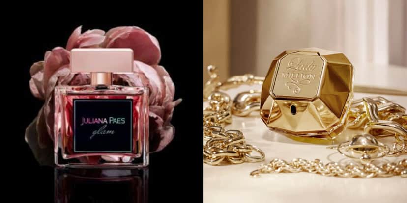 Perfume Juliana Paes Glam Jequiti lembra fragrância famosa (Foto: Reprodução) Perfume Juliana Paes Glam Jequiti lembra fragrância famosa (Foto: Reprodução)