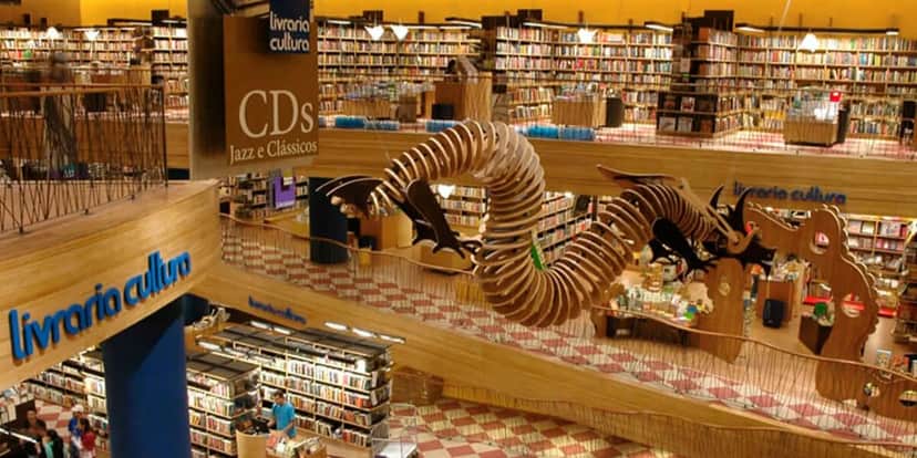 Livraria Cultura da Avenida Paulista voltou a abrir suas portas (Reprodução: Internet) Livraria Cultura da Avenida Paulista voltou a abrir suas portas (Reprodução: Internet)