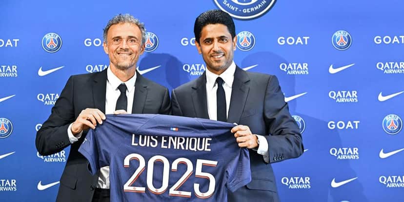 Luis Enrique é o atual técnico do PSG (Reprodução: Instagram) Luis Enrique é o atual técnico do PSG (Reprodução: Instagram)
