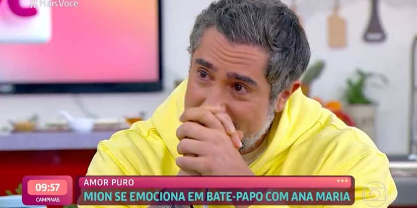 Marcos Mion não conseguiu segurar suas lágrimas ao falar de Romeo, seu filho autista (Reprodução: Globo) Marcos Mion não conseguiu segurar suas lágrimas ao falar de Romeo, seu filho autista (Reprodução: Globo)