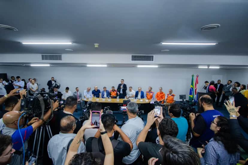 Ministros anunciam pacotes de medidas para afetados pela chuva em Alagoas — Foto: Ascom Ministros anunciam pacotes de medidas para afetados pela chuva em Alagoas — Foto: Ascom