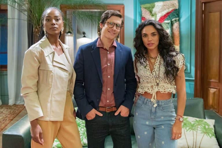 Olívia (Jéssica), Miguel (Nicolas Prattes) e Luna (Giovana Cordeiro) em Fuzuê. (Foto: Reprodução / TV Globo) Olívia (Jéssica), Miguel (Nicolas Prattes) e Luna (Giovana Cordeiro) em Fuzuê. (Foto: Reprodução / TV Globo)