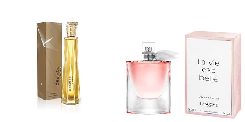 Perfume Désirèe Gold lembra fragrância famosa (Foto: Reprodução) Perfume Désirèe Gold lembra fragrância famosa (Foto: Reprodução)