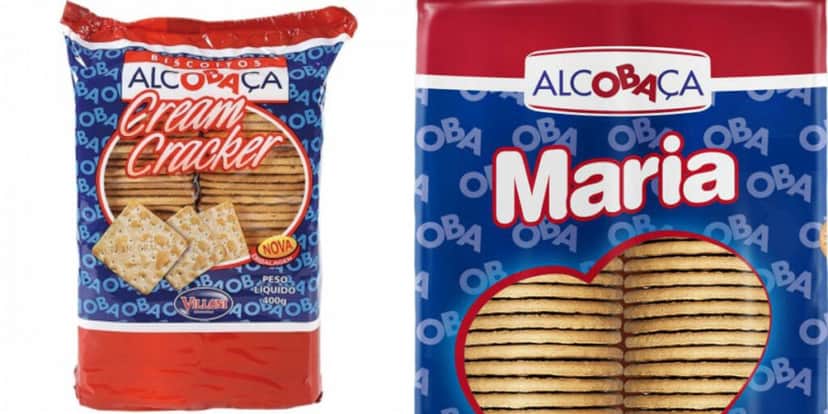 Biscoitos Sarloni e Alcobaça foram proibidos (Foto: Divulgação) Biscoitos Sarloni e Alcobaça foram proibidos (Foto: Divulgação)
