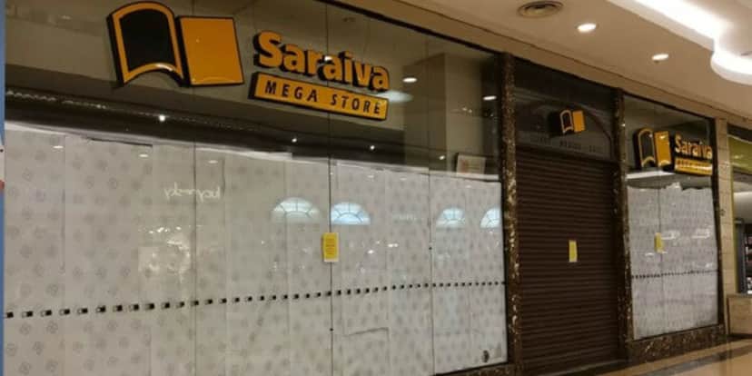 Uma das unidades da livraria que foram fechadas (Reprodução: Internet) Uma das unidades da livraria que foram fechadas (Reprodução: Internet)
