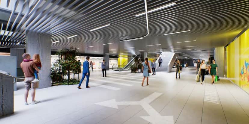 Projeto do novo shopping center na estação Vila Sônia (Reprodução: Divulgação ViaQuatro) Projeto do novo shopping center na estação Vila Sônia (Reprodução: Divulgação ViaQuatro)