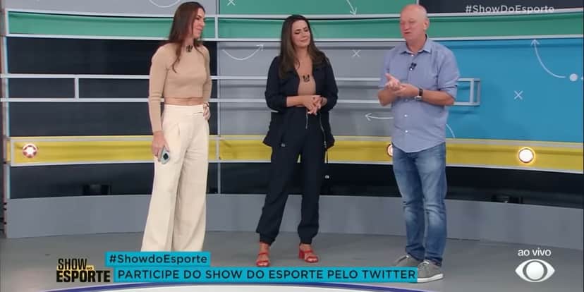 Paloma Tocci é a nova apresentadora do Show do Esporte (Reprodução: Band) Paloma Tocci é a nova apresentadora do Show do Esporte (Reprodução: Band)