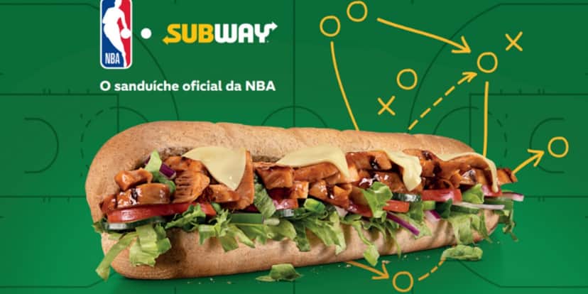 Publicidade recente da marca (Foto: Divulgação/Subway) Publicidade recente da marca (Foto: Divulgação/Subway)