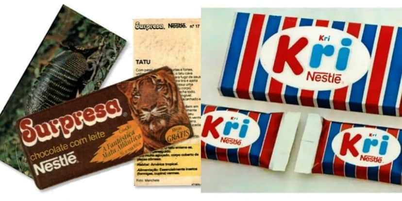 Chocolates Surpresa e Kri (Foto: Reprodução/Internet) Chocolates Surpresa e Kri (Foto: Reprodução/Internet)