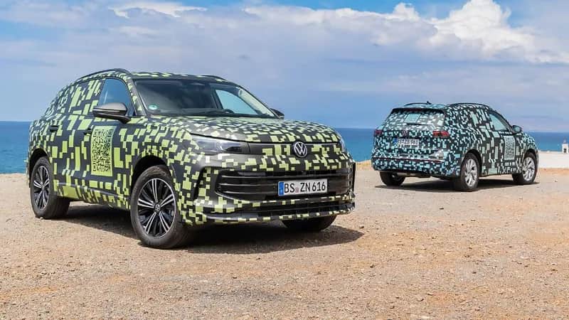 Carro da Volkswagen o SUV Tiguan Carro da Volkswagen o SUV Tiguan