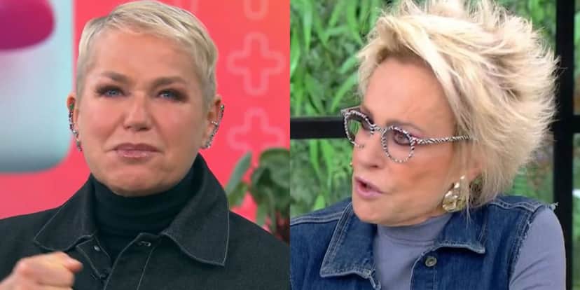 Xuxa e Ana Maria no Mais Você. Foto: Reprodução/Globo Xuxa e Ana Maria no Mais Você. Foto: Reprodução/Globo