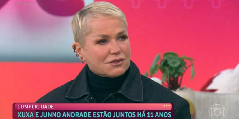 Xuxa participou do programa de Ana Maria Braga para promover documentário (Foto: Reprodução/TV Globo) Xuxa participou do programa de Ana Maria Braga para promover documentário (Foto: Reprodução/TV Globo)